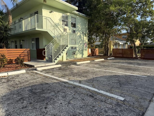 Front Parking lot