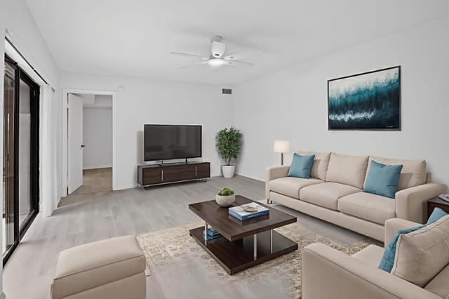Living Room - Virtually Staged