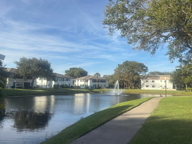 The walking paths