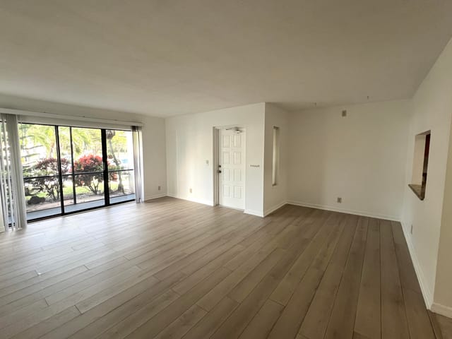 Living and dinning area