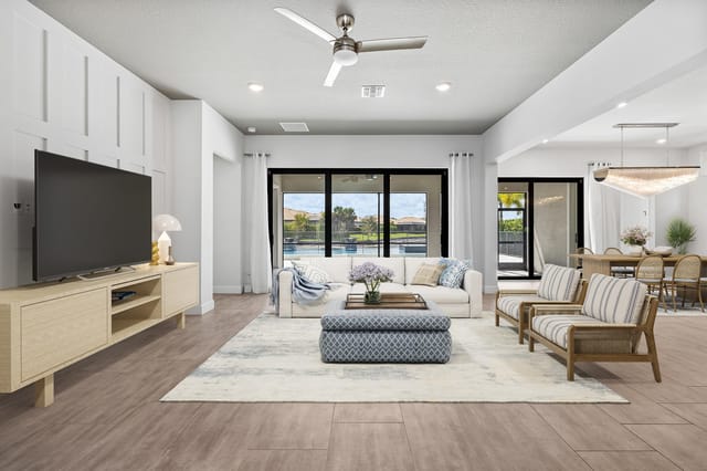 Living Room - Virtually Staged