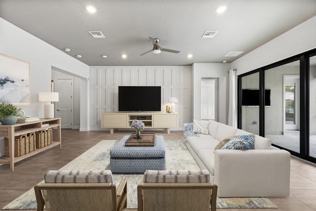 Living Room - Virtually Staged