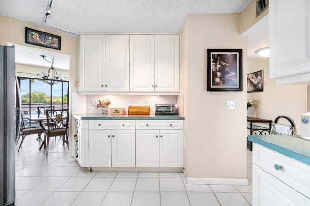 Kithen to dining room view