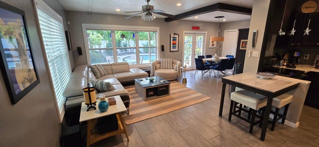 Kitchen and Living