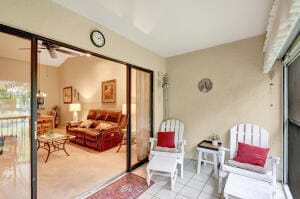 Living Room & Balcony