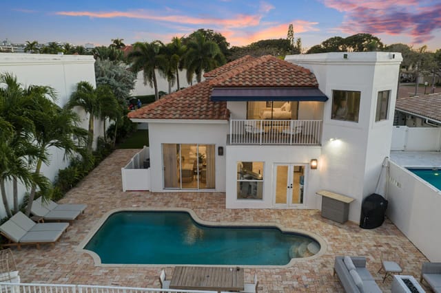 Rear of Home