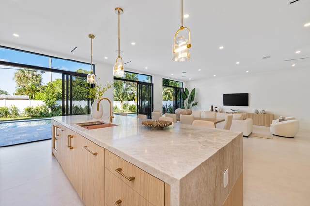 Kitchen to Living