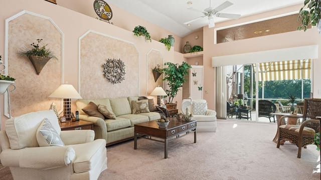 Living Area with great views