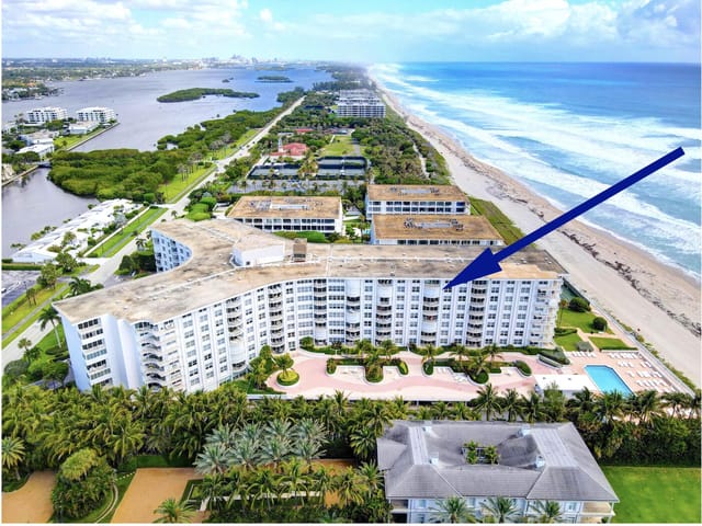 EXPANSIVE VIEW OF OCEAN AND INTERCOASTAL