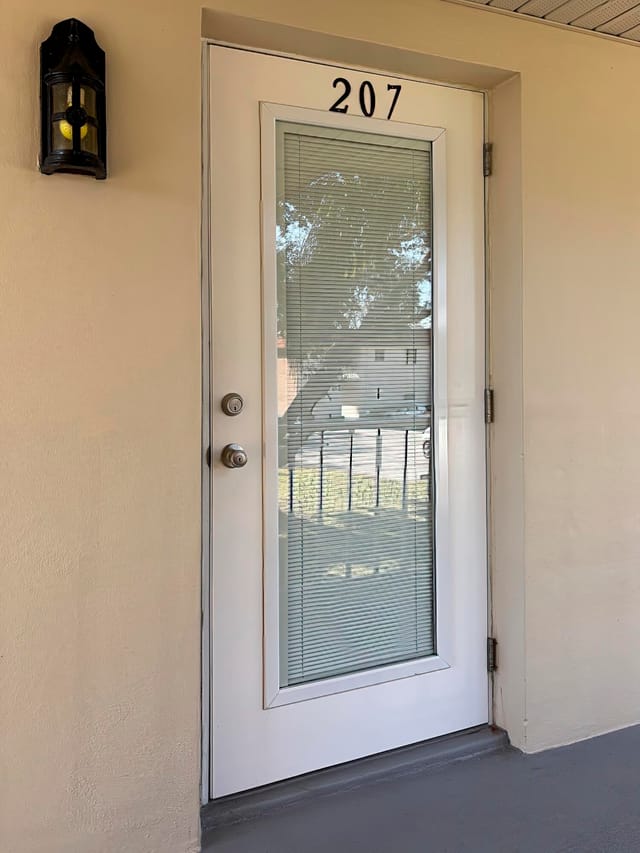 Front door