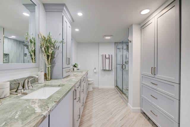 Upgraded Master Bathroom