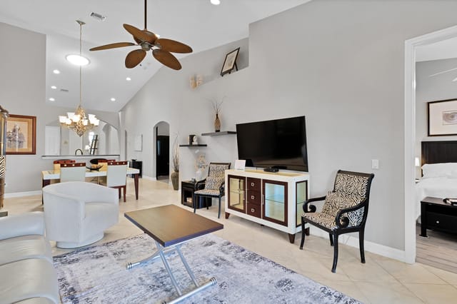Living Room towards kitchen