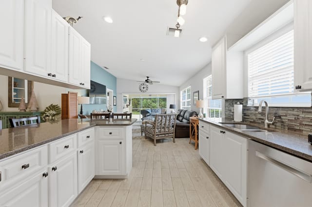 Open and airy floorplan