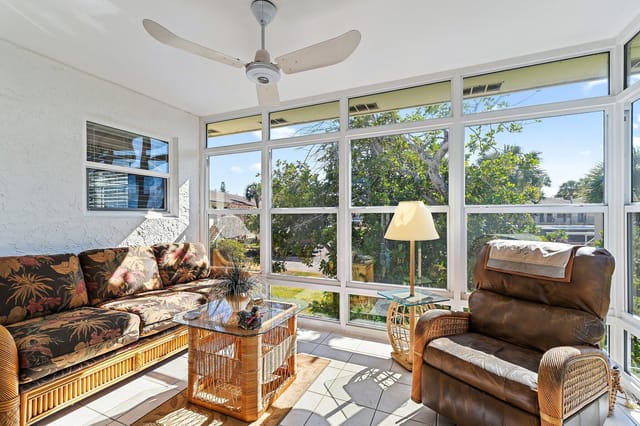 Sun Room Off of Living Room
