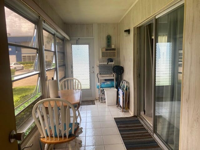 enclosed porch