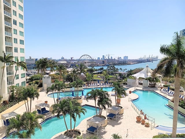 VIEW FROM BALCONY