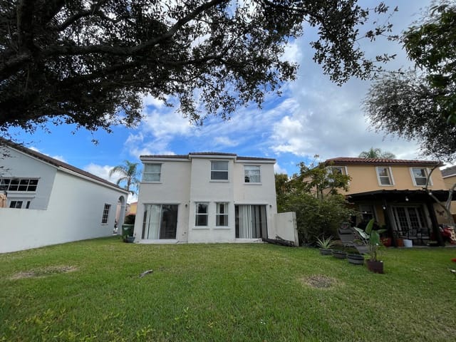 Back of home