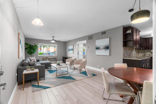 Virtual living room image
