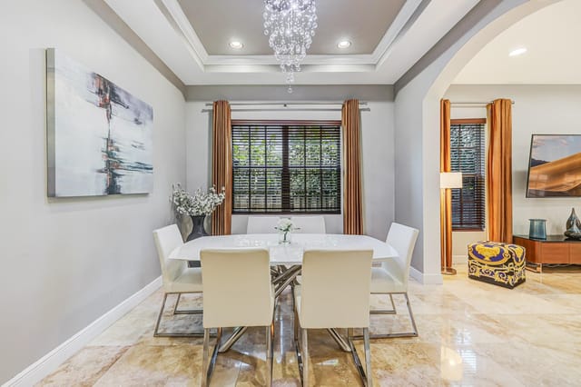 Formal dining room