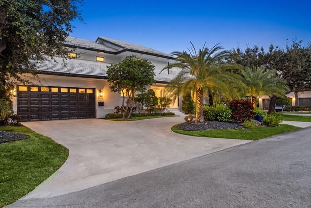 Front of the house