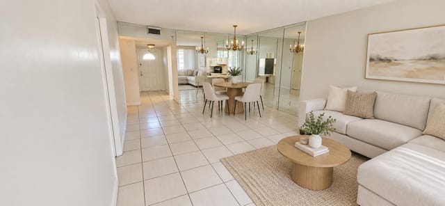 Living-dining area