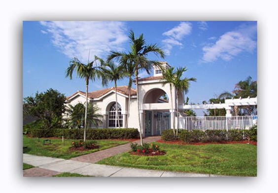 Gated community entrance 2