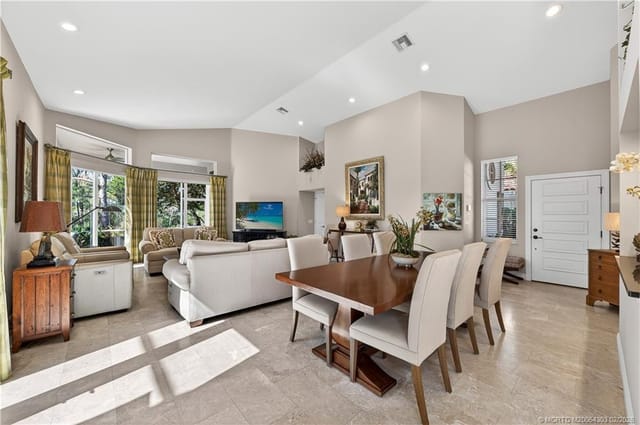 Living Room - Dining Area