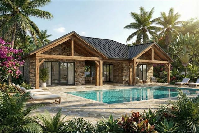 RENDERING of Pool House