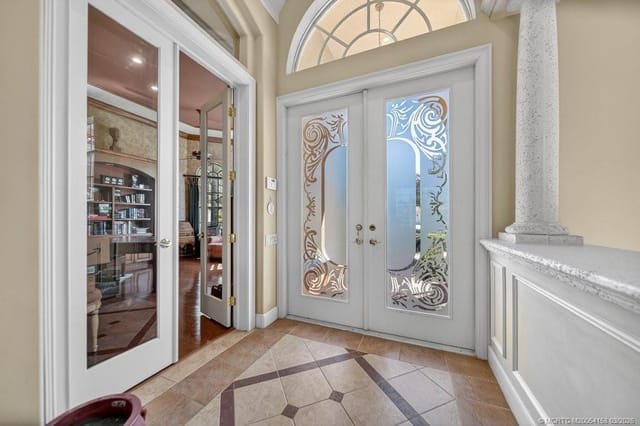 Grand entrance